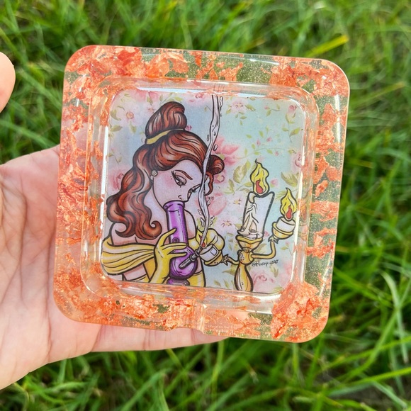 Belle Disney Princess Ashtray - Picture 3 of 3